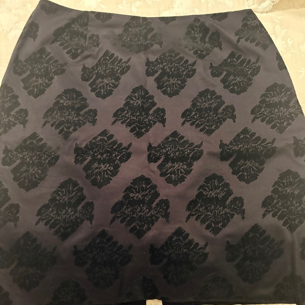 Fancy black velour